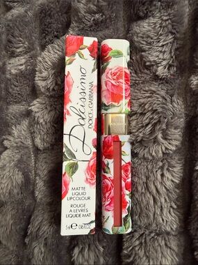Dolce & Gabbana Floral Matte Liquid Lipcolour — Rosebud 03